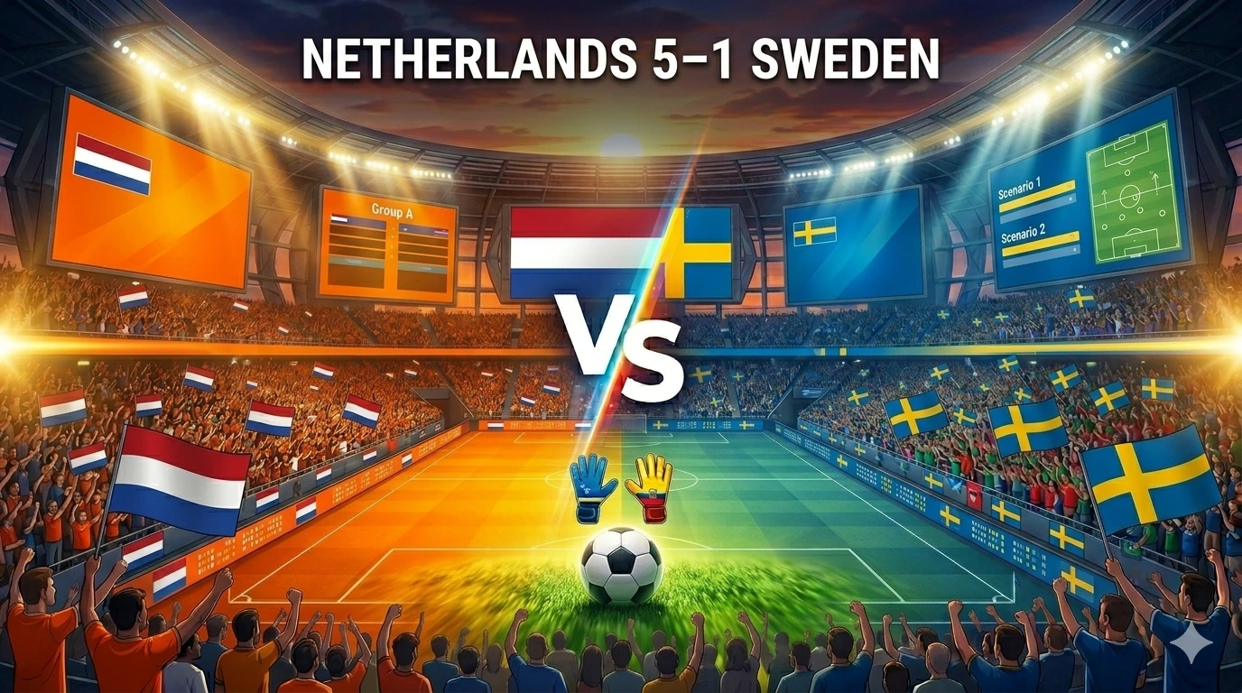 Netherlands vs Sweden