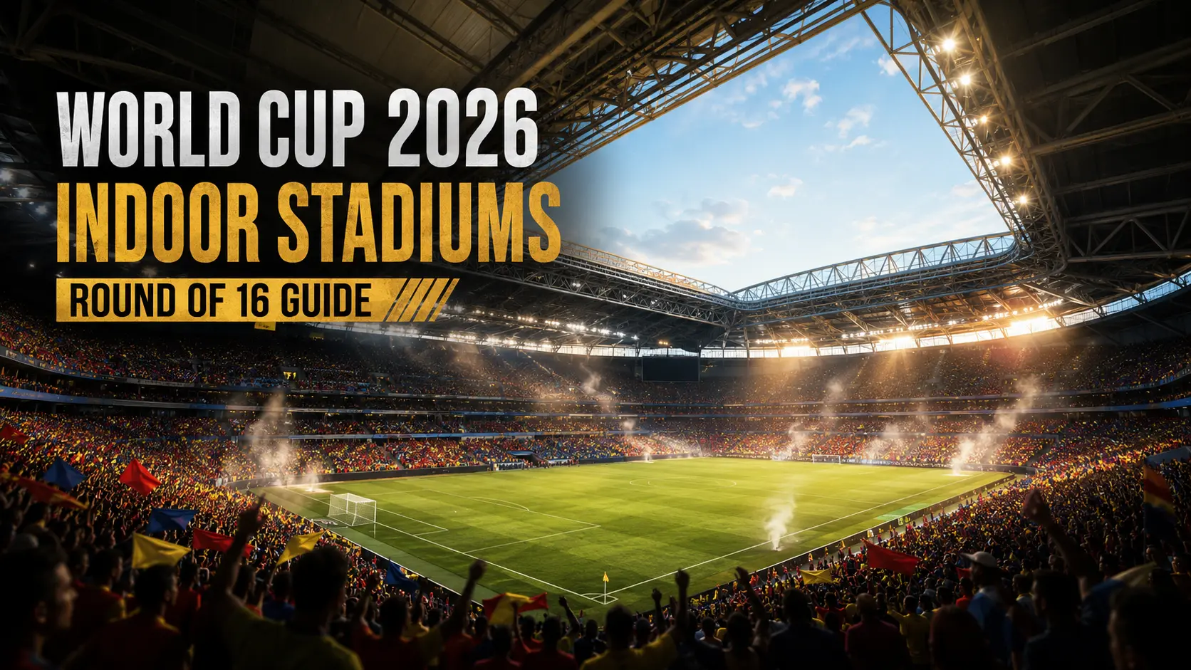World Cup 2026 Indoor Stadiums Round of 16 Guide