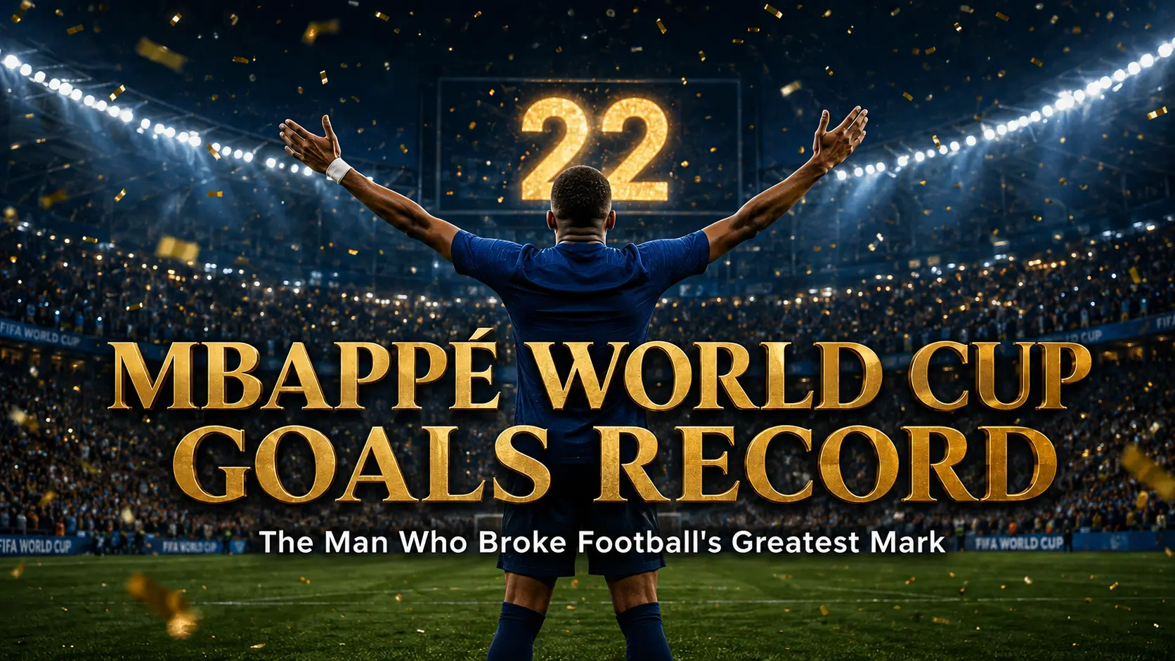 Mbappé World Cup Goals Record