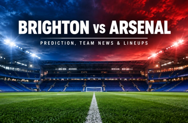 Brighton vs Arsenal prediction and team news preview for the Premier League clash at the Amex Stadium